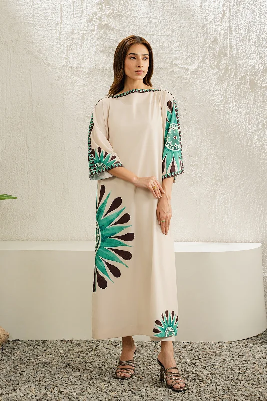 Petite Maxi Dresses-Delai Long