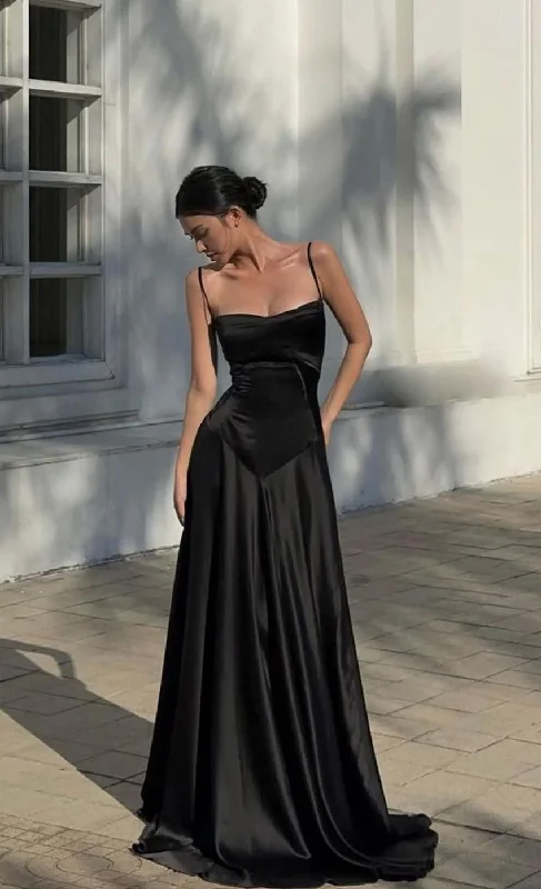 Cheap Evening Dress-Anabella Gown (Black)