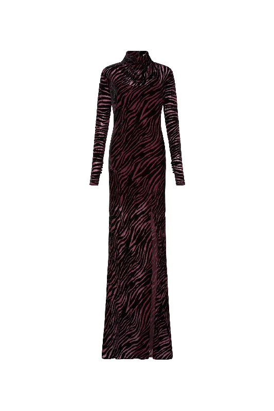 Sequin Boho Evening Dress-Irina Split Gown