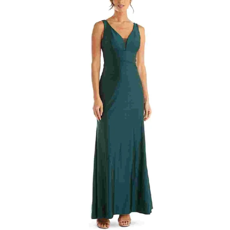 Red Lace Evening Dress-Morgan & Company Juniors' Cutout Gown Green Size 3