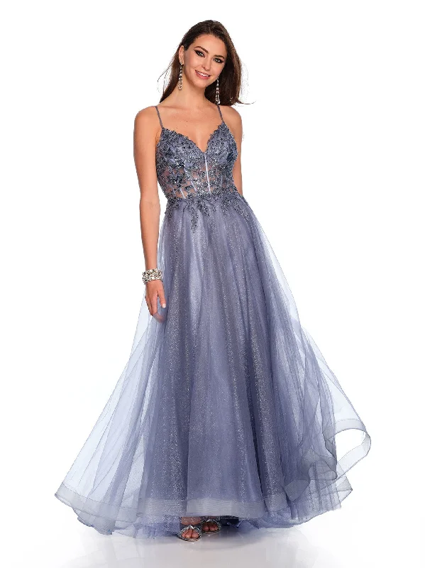 Short Formal Evening Dress-Long Evening Dress by Dave and Johnny 11519