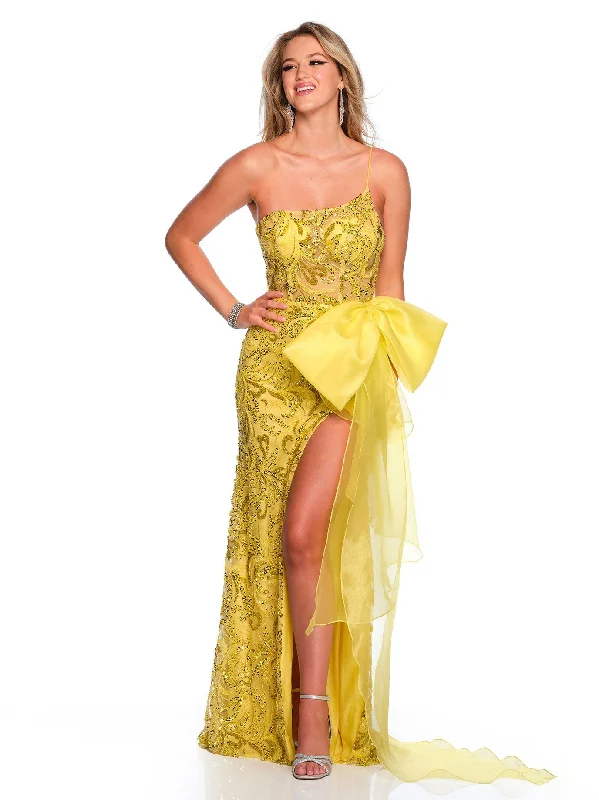 Designer Halter Evening Dress-Long Evening Dress by Dave and Johnny 11527