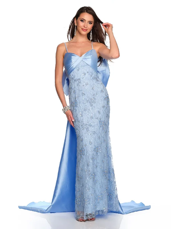 Designer Halter Evening Dress-Long Evening Dress by Dave and Johnny 11611